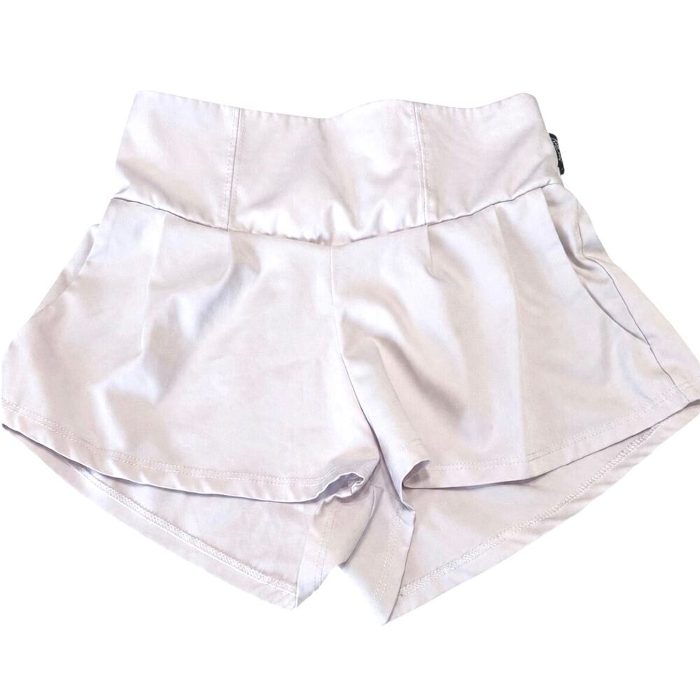Tiger Friday Child XL CXL Blush Lavender Dance Shorts Pleated High Waist
